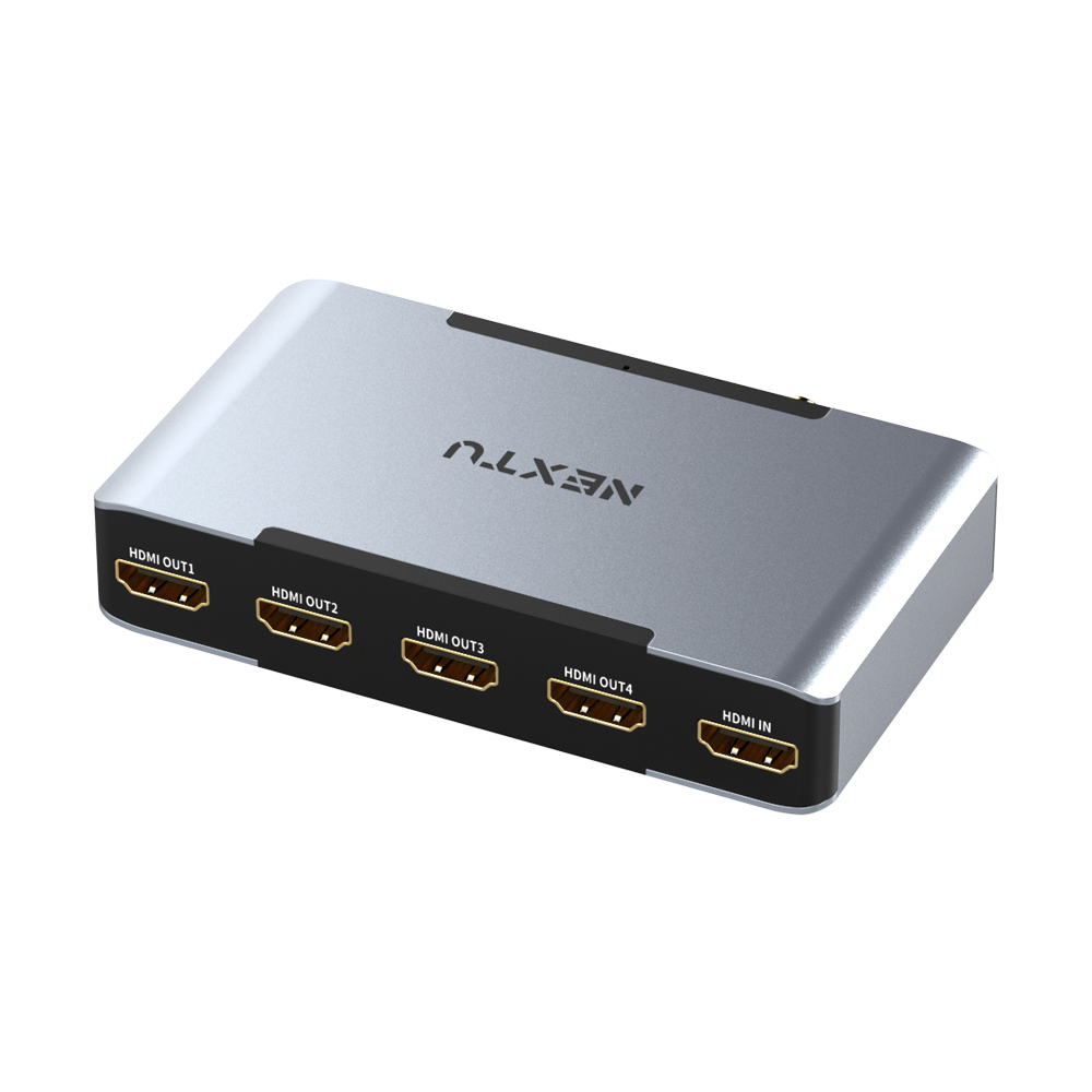 이지넷유비쿼터스 NEXTU 부요아 1:4 HDMI 분배기_이미지