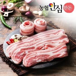 하늘미소축산 농협안심한돈 국내산 구이용 삼겹살 500g (1개)_이미지