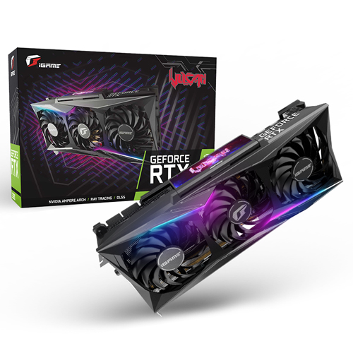 COLORFUL iGame 지포스 RTX 3090 Vulcan X OC D6X 24GB_이미지