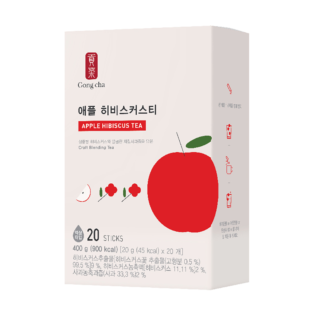 공차 애플 히비스커스티 20개입 (4개)_이미지