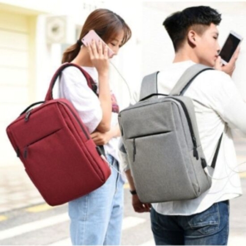  오너클랜 쿠디 USB충전포트 백팩 학생 노트북 수납 서류가방 W8859B5 W8859B5