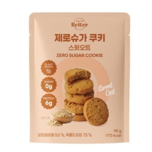 잇츠베러 제로슈가쿠키 스윗오트 40g (1개)_이미지