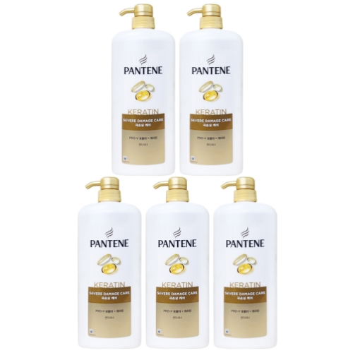 한국P&G 팬틴 극손상 케어 컨디셔너 1200ml (5개)