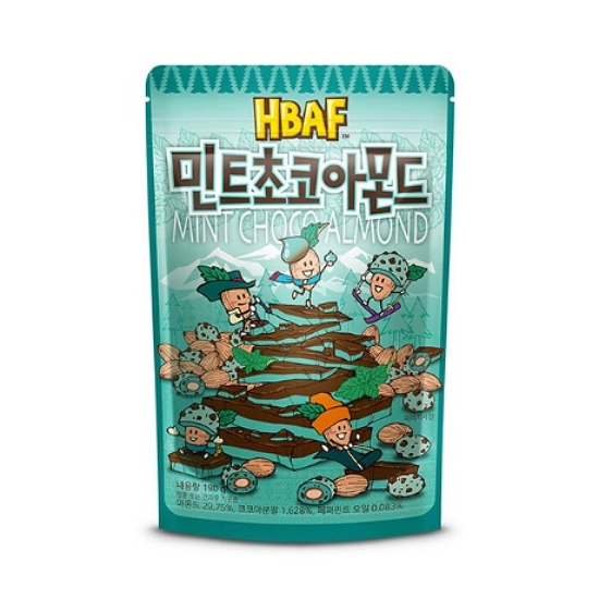 HBAF 민트초코 아몬드 190g_이미지