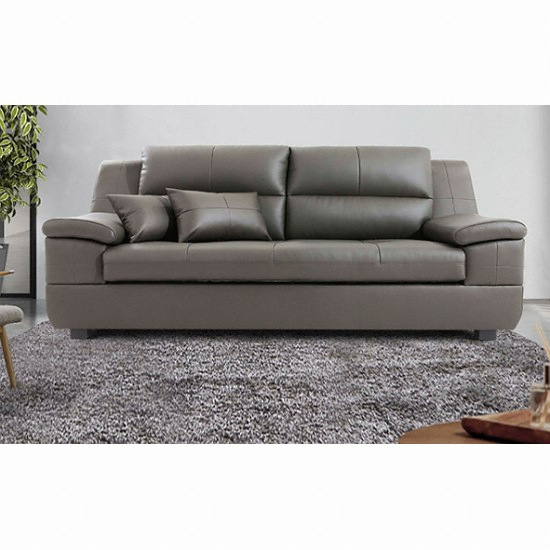 동서가구 엘딘 천연가죽 소파 3인용 (스툴별도)_이미지