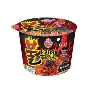 오뚜기 불 오징어 볶음면 큰컵 110g (1개)