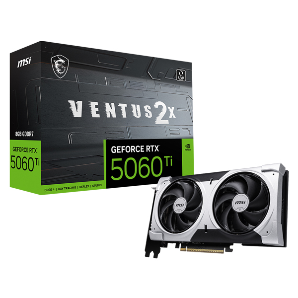 MSI ������ RTX 5060 Ti ������ 2X �÷��� D7 8GB