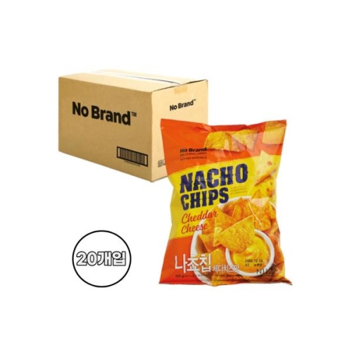 이마트 노브랜드 나쵸칩 체다치즈맛 155g (20개)_이미지
