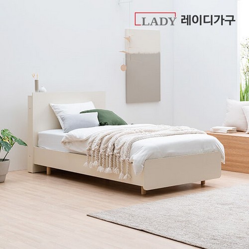  레이디가구 모노 베이직 침대 SS [60T필로우탑독립] 상품이미지