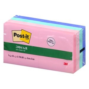 포스트잇 그리너 노트 컬렉션팩 654-8RP-AP 스윗스프링클즈
