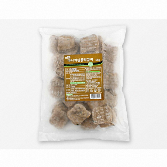 마니커 일품떡갈비 1kg (1개)_이미지