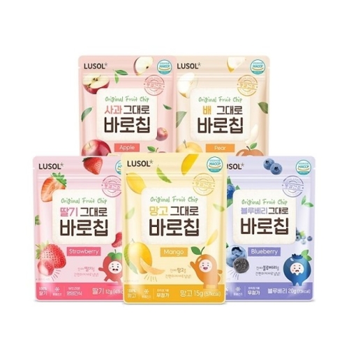 루솔 그대로 바로칩 블루베리 20g (5개)_이미지