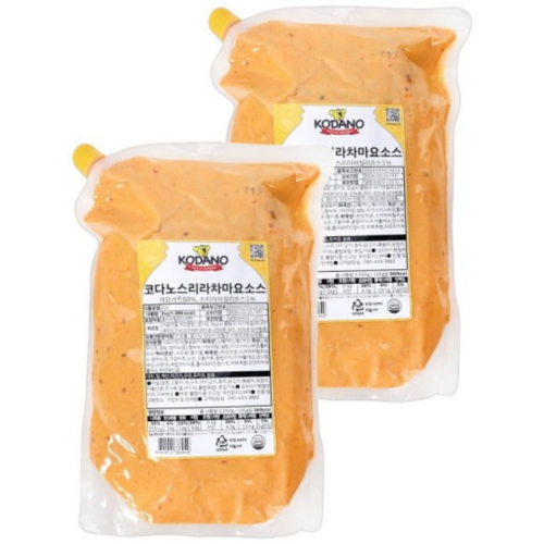 코다노 스리라차 마요소스 2kg (2개)_이미지