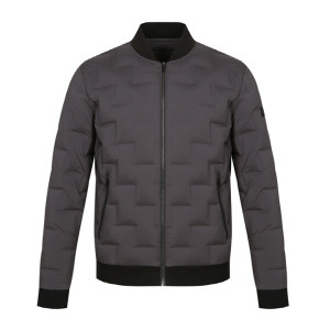 핑 골프패딩 지그재그 핫멜트 구스 다운 점퍼 111B4JP202_GY_이미지