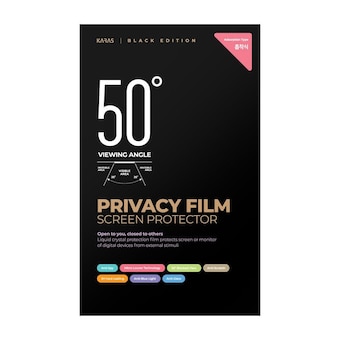 카라스 삼성전자 노트북5 <b>NT551EBE</b> 부착형 보안필름