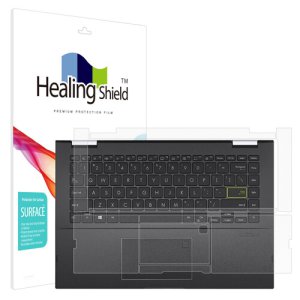 폰트리 힐링쉴드 ASUS 비보북 플립 14 TP470EA 무광 외부보호필름 (팜레스트/터치패드 2매)_이미지