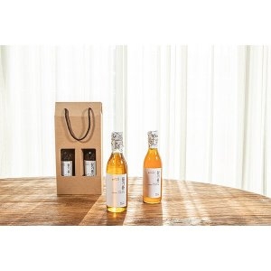  미식상회 저온압착 참기름 350ml + 들기름 350ml 세트 [1개]