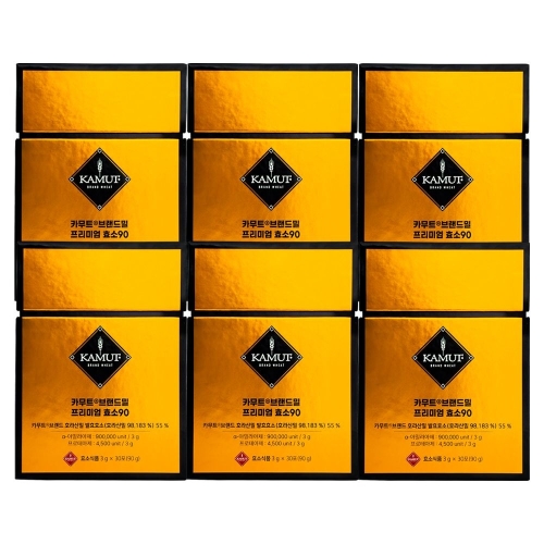 코스팜 그레인온 카무트 브랜드밀 프리미엄 효소90 3g 30포 (6개)