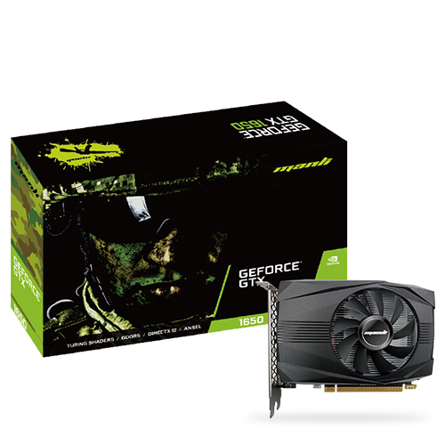 MANLI 지포스 GTX 1650 Typhoon D6 4GB_이미지