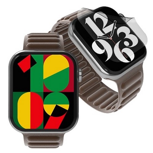 LAB.C 애플워치 TPU 우레탄 풀커버 자가복원 액정보호필름 4매