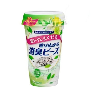 LG유니참 데오토일렛 뿌려쓰는 비즈 탈취제 내추럴 그린향 450ml (1개)_이미지