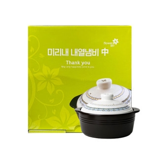 국산 내열 냄비 세라믹 도자기 뚝배기 중형 16cm 전골 된장 찌개 찜