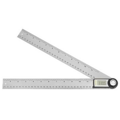 트리 디지털 스틸 각도기 자 30cm_이미지