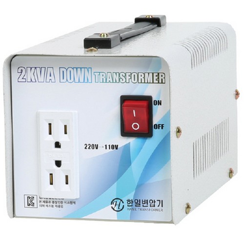 한일트랜스 2KVA 다운변압기_이미지