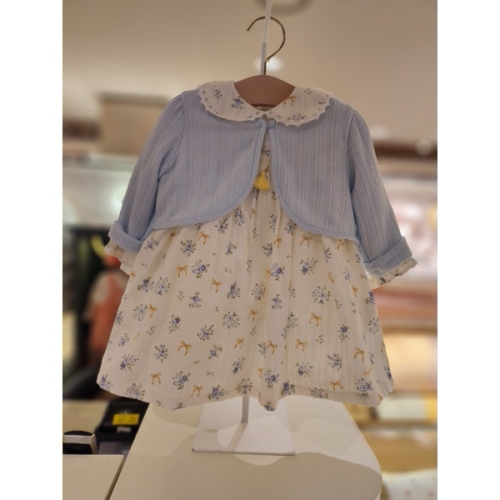 서양네트웍스 밍크뮤 ch 신상 BL리본 플라워 세트드레스 3511240002 출산/백일/돌/조카선물