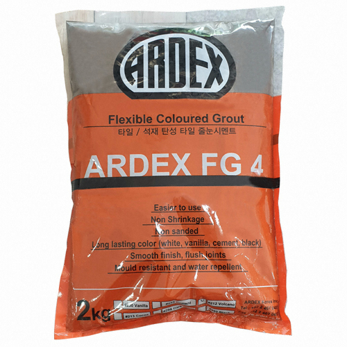 아덱스 탄성 타일 줄눈 시멘트 ARDEX FG4 2kg (8개)_이미지