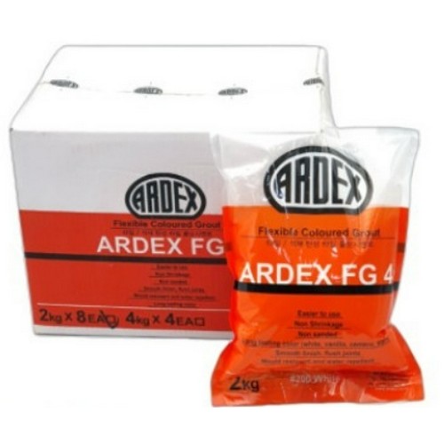 아덱스 탄성 타일 줄눈 시멘트 ARDEX FG4 2kg (8개)