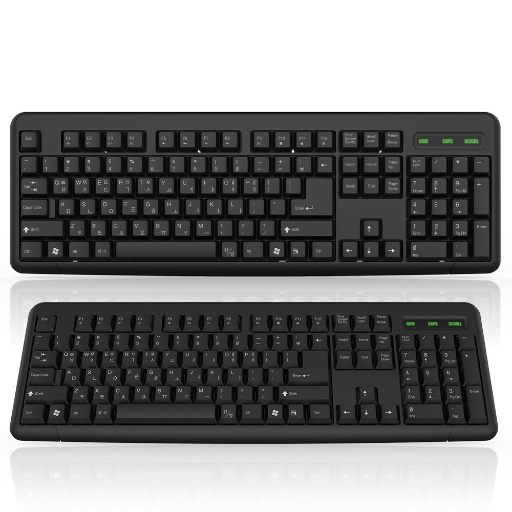QSENN MK110 무선키보드 마우스 세트 중고_이미지