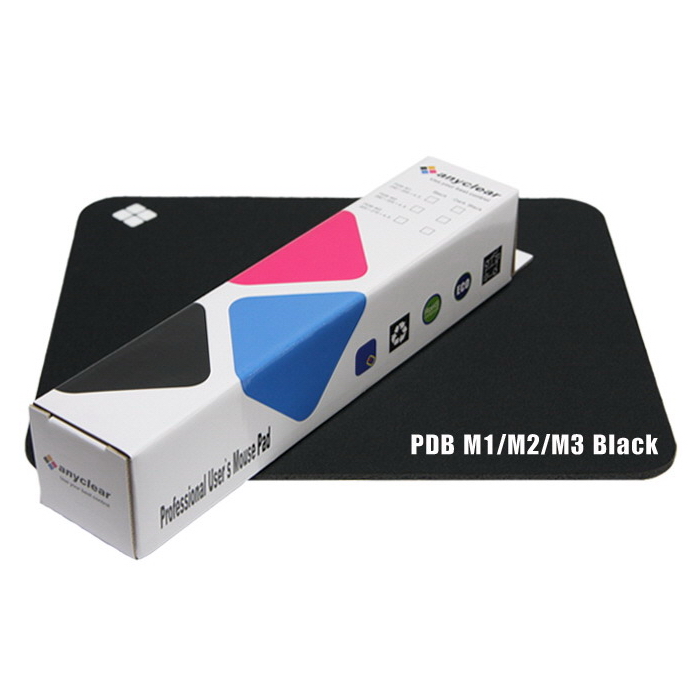 우영커뮤니케이션 Anyclear PDB-M2 마우스패드 (블랙)_이미지