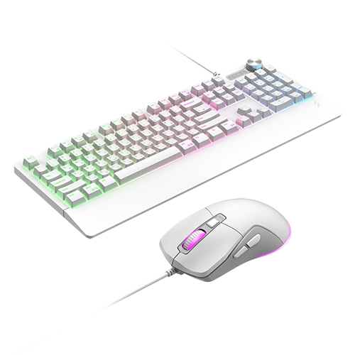 SPM GP100 키보드 마우스 세트 (화이트)_이미지