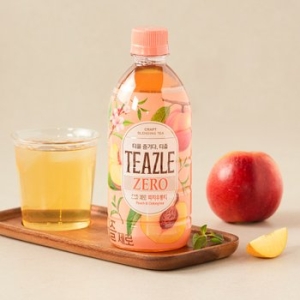 웅진식품 티즐 제로 피치우롱티 500ml (1개)_이미지
