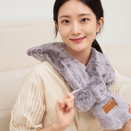 충전식 온수팩 밍크 찜질기
