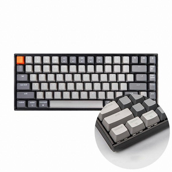 Keychron K2 RGB (라이트그레이, 청축)