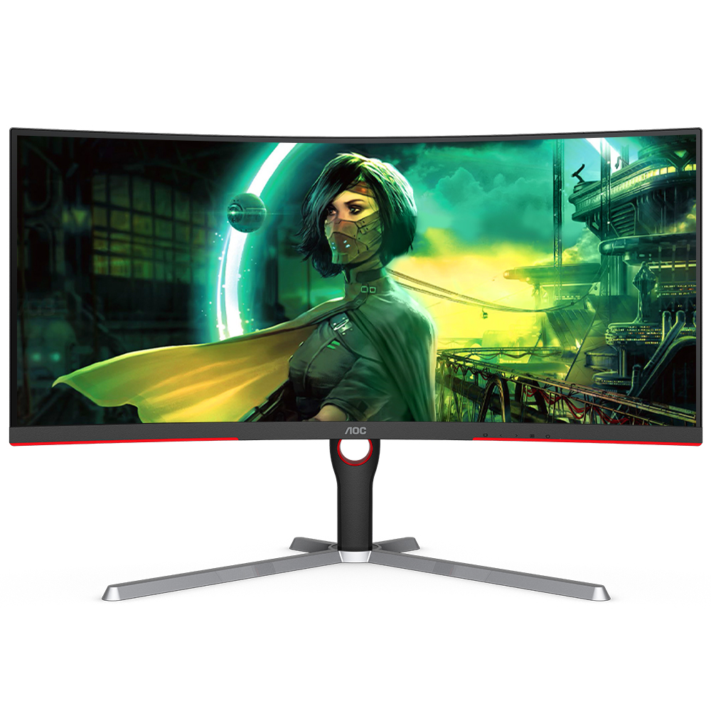 알파스캔 AOC CU34G3S 게이밍 165 울트라와이드 WQHD 프리싱크 HDR 무결점