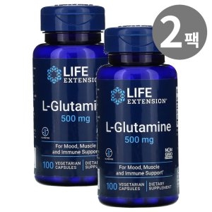 라이프익스텐션 L-글루타민 500mg 100정_이미지