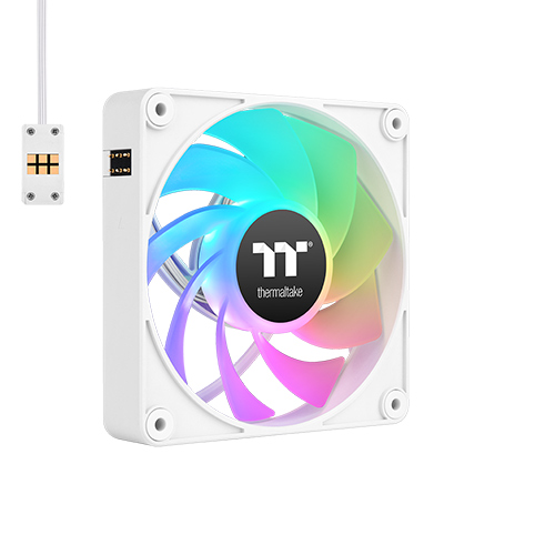 써멀테이크 CT120 EX Reverse ARGB Sync (3팩, 스노우)_이미지