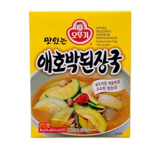 오뚜기 맛있는 애호박 된장국 36g (1개)