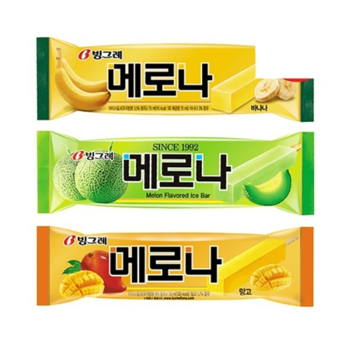 빙그레 메로나 메론10개+망고10개+바나나10개
