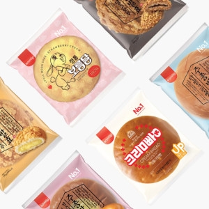 삼립 부성 간식 빵 랜덤 8봉 단팥빵 옥수수이야기 보름달 크림 소보로 초코롤 파이 도넛 디저트_이미지