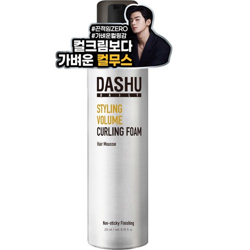 다슈 데일리 스타일링 볼륨 컬링 폼 200ml (5개)_이미지