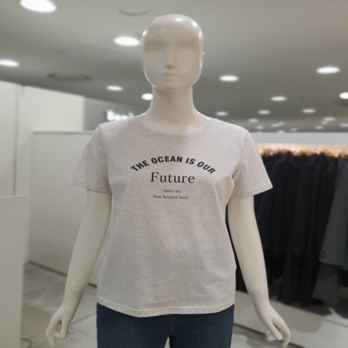 레터링 반팔 티셔츠 OC5STT1