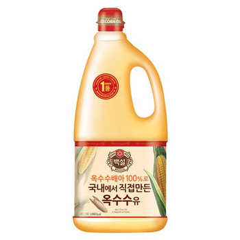 백설 옥수수유 1.8L (6개)_이미지