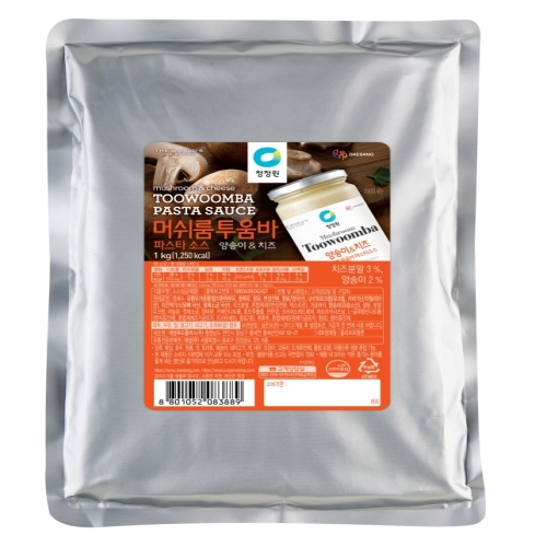 청정원 머쉬룸 투움바 소스 1kg
