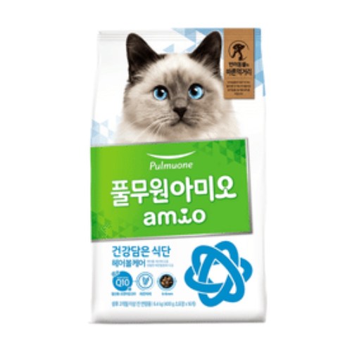 풀무원아미오 건강담은 식단 헤어볼케어 6.4kg