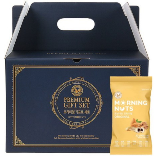 산과들에 모닝너츠 오리지널 선물세트 20g 100개입 (1개)_이미지