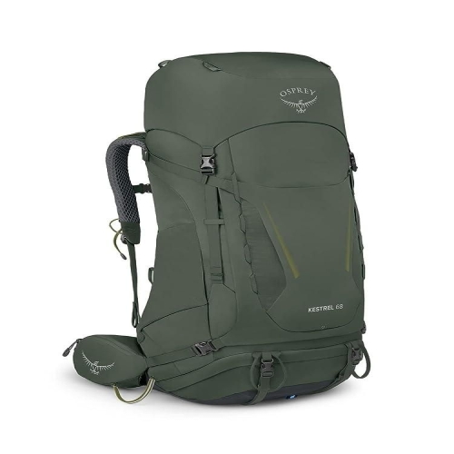  오스프리 Kestrel 68L 남성용 배낭여행 백팩 블랙 L/XL 286634